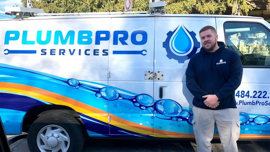 PlumbPRO service truck and expert plumber serving Ambler, PA
